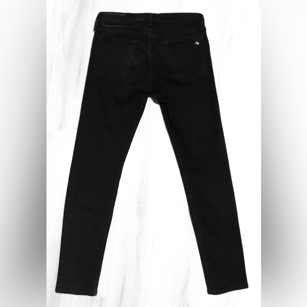 rag & bone Fit 1 Extra Slim Men's Skinny Black Jeans 30X30